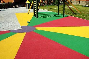 Другое для спорта и отдыха: Резиновое покрытие для детской площадки, Резиновое покрытие — 9