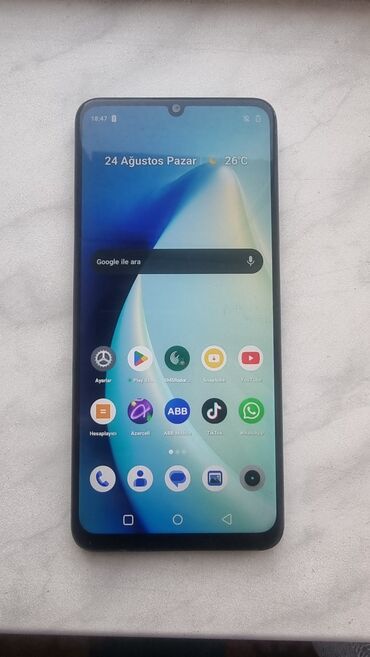 telfon sade: Realme цвет - Серый, Сенсорный