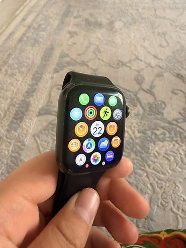 apple watch 5 бишкек цена: Apple Watch Series 7, 45 мм, алюминий, цвет Midnight (черный ремешок) — 4