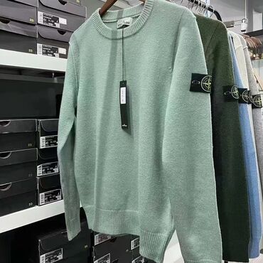 мусулманский одежды: Свитеры и кардиганы от stone island