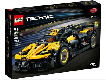 конструкторы lego creator: Lego Technic 42151 Болид Бугатти 🏎️ рекомендованный возраст 9+,905