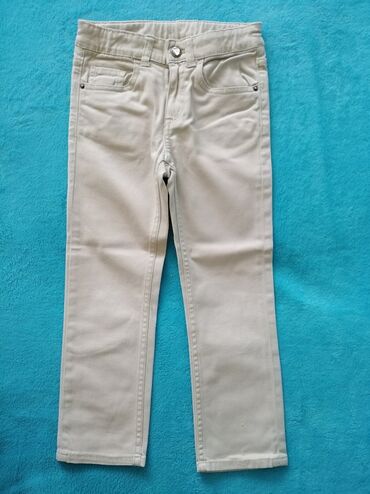 Pantalone: HM pantalone bež za devojčice Veličina 4-5god 110 cm Čist pamuk sa — 5