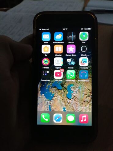 iphone x gəncə: IPhone 8, 64 GB, Black Titanium, Barmaq izi