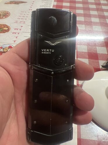 micro cart: Vertu Signature Touch | İşlənmiş rəng - Qara