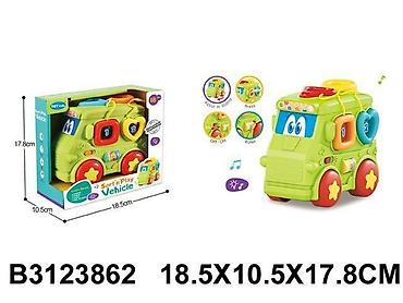 hello kitty bluza: Bebi igra bus 386204-K – šarena edukativna igračka za rani razvoj — 1