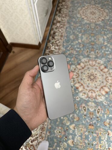 14 про макс 256 гб цена бишкек: IPhone 13 Pro Max, Колдонулган, 256 ГБ, Графит, Куту, 84 %