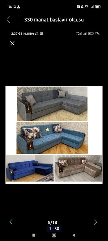 Divanlar: Künc divan, Yeni, Açılan, Bazalı, Parça, Pulsuz çatdırılma — 12