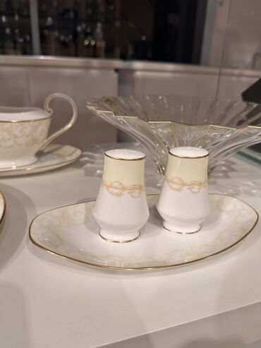 Nahar dəstləri və servizlər: Nahar dəsti, rəng - Sarı, Farfor, 12 nəfərlik, Yaponiya — 4