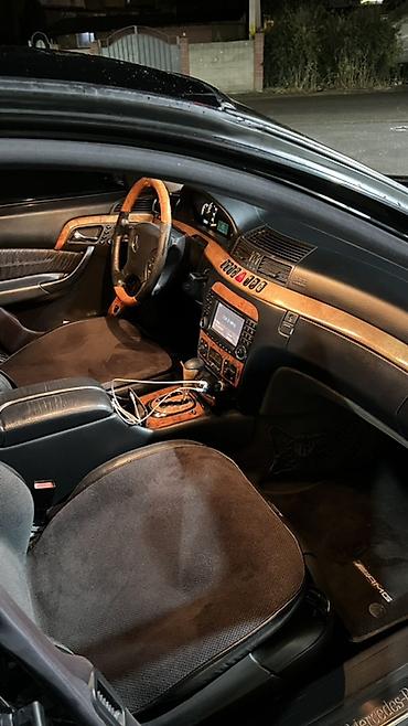 m113: Mercedes-Benz S-Class: 2002 г., 5 л, Автомат, Газ, Седан — 6