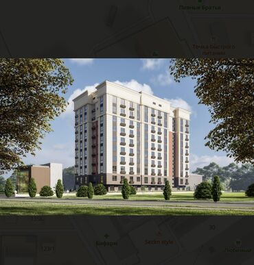 Продажа квартир: 3 комнаты, 81 м², Элитка, 10 этаж, ПСО (под самоотделку)