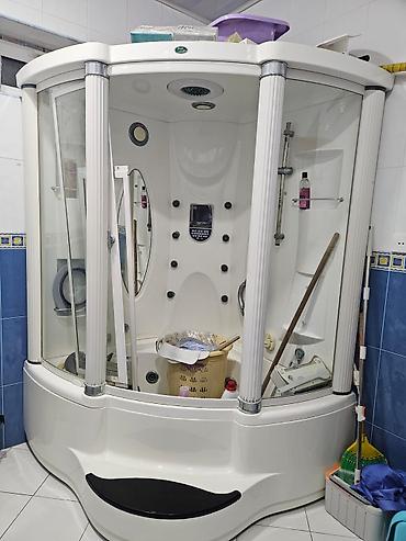 Hidromassajlı duş-kabina – çoxfunksiyalı buxar və spa sistemi - Künc