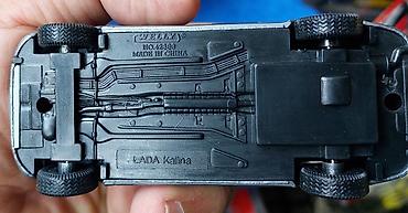 Avtomobil modelləri: Коллекционная модель Lada Kalina VAZ1118 silver 2004 Welly Scale — 16