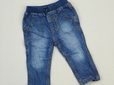 legginsy jeans allegro: Denim pants, George, 3-6 months, condition - Very good