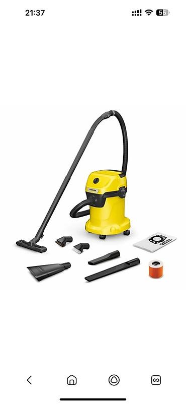 karcher: Пылесос Karcher (сухая/влажная уборка) Новая Характеристики: - — 2
