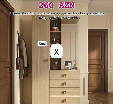 Dəhliz üçün dolab və komod dəsti - Qiymət: 260 AZN (şəkildə