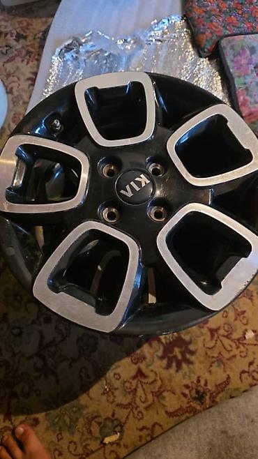 Диски: Диски R 15 Kia, Комплект, отверстий - 4, Б/у — 8