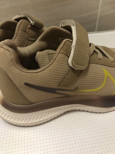 Women's Sneakers and athletic shoes: Кроссовки, 32, Nike, Б/у, цвет - Бежевый, Самовывоз — 7