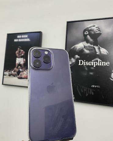 IPhone 14 Pro, фиолетовый - Экран 6.1", OLED Super Retina XDR, вырез