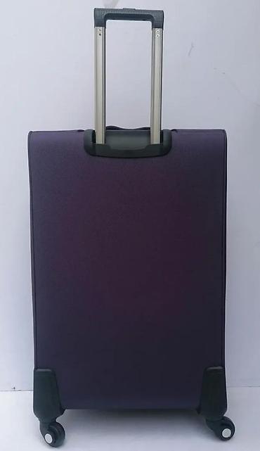 Putni koferi i torbe: Reddy Wenge kofer na točkiće – tekstilni, tamnoljubičaste boje — 4