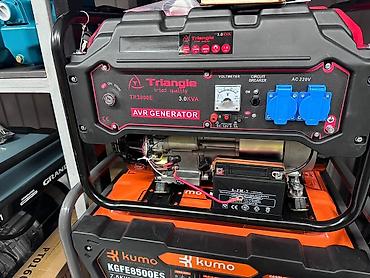 Генераторы: Бензиновые электрогенераторы Triangle и Kumo – серия с электронным — 4