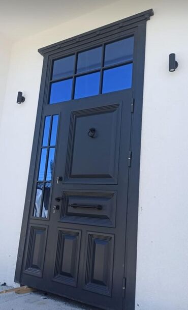 Taxta-şalban: Yeni Giriş qapısı Zamok ilə, Zəmanətsiz, Ödənişli quraşdırma, Ödənişli çatdırılma, Rayonlara çatdırılma