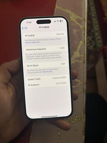 Apple iPhone: IPhone 15, Ağ — 9