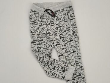 szerokie szare spodnie: Sweatpants, Coccodrillo, 5-6 years, 110/116, condition - Good
