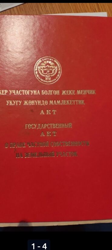бишкек продаю дом село дордой 2: 25 соток, Бизнес үчүн, Кызыл китеп
