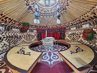 Аренда юрт: Аренда юрты, Каркас Деревянный, 85 баш, Казан, Посуда, С полом — 11