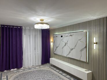 продаю однокомнатную квартиру в бишкеке: 1 комната, 42 м², 104 серия, 1 этаж, Дизайнерский ремонт