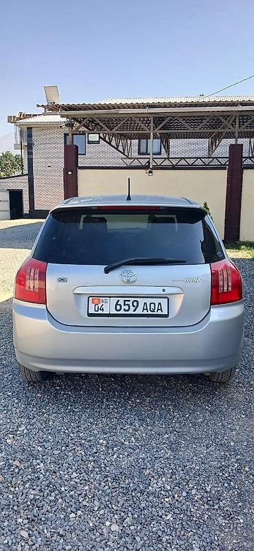 corolla runx: Toyota Allex: 2003 г., 1.5 л, Автомат, Бензин, Хэтчбэк — 2
