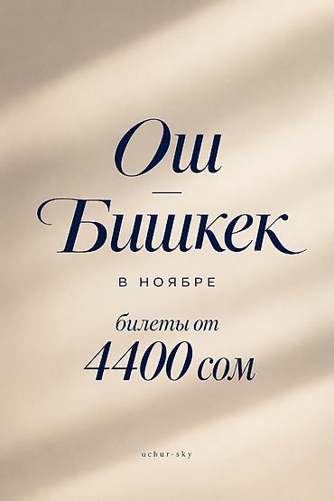 хранение вещей: Авиабилеты Ош — Бишкек - Даты: в ноябре - Стоимость: билеты от 4400 — 1