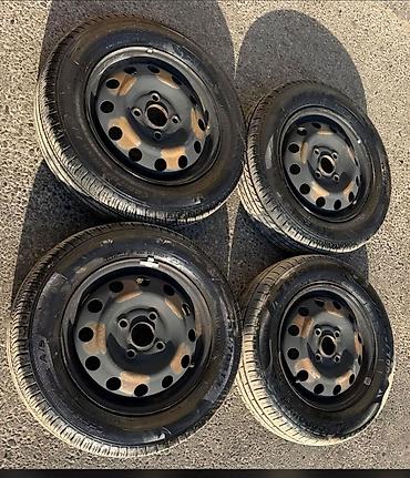 Disk+Teker Ölçü 155/70/R13 Qeyd: 1 ay əvvəl alınıb, R14 keçildiyi üçün