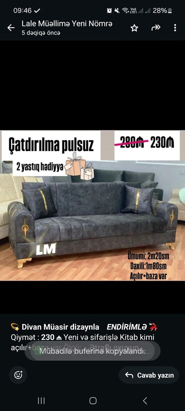 белая мебель в спальне: Divan, Qonaq otağı üçün, Bazalı, Açılan