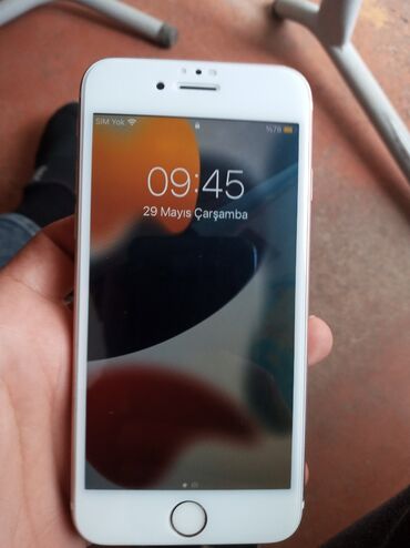 ayfon 6s ikinci el: IPhone 6s, 64 GB, Qızılı, Qırıq