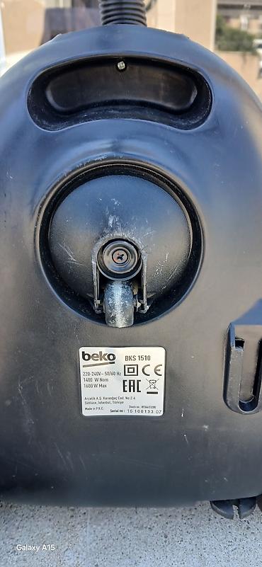 iphone x barter var: Beko BKS 1510 torbalı tozsoran - Güc: 1400 W nominal, 1600 W maksimum — 4