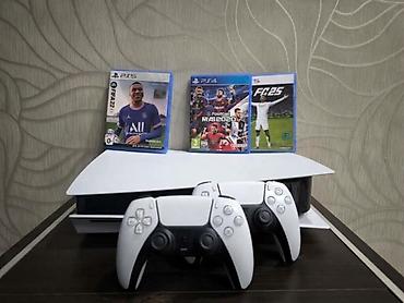 PS5 (Sony PlayStation 5): PlayStation 5 Fat 3-ревизия В комплектацию входит: 2джойстика — 1