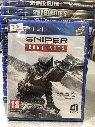 sniper: Playstation 4 üçün sniper contract oyunu. Yenidir, barter və kredit