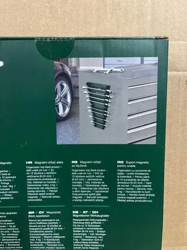 Ostali pribor i dodaci za alate: *** AKCIJA *** #2424 Zidni držač ključeva; Kapacitet: 12 različitih — 5