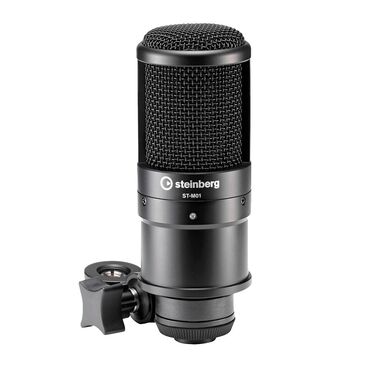 Студийные микрофоны: Steinberg STM01 — студийный конденсаторный микрофон с кардиоидной