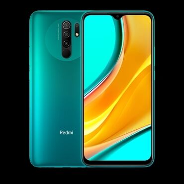 редим 8а: Xiaomi, Redmi 9, Б/у, 32 ГБ, цвет - Зеленый, 2 SIM