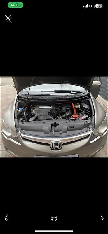 step wgn: Honda Civic: 2007 г., 1.3 л, Автомат, Гибрид, Седан — 7