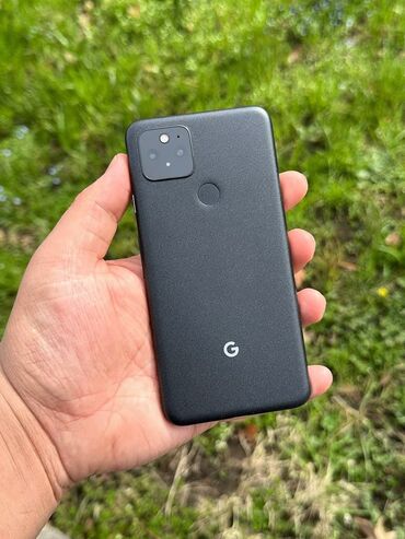 OnePlus: Google Pixel 5, Б/у, 128 ГБ, цвет - Черный, 1 SIM