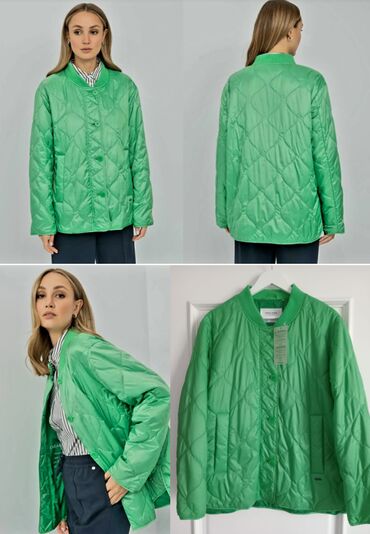 qış üçün sintepon qadın gödəkçələri: Puxovik kurtka, 2XL (EU 44)