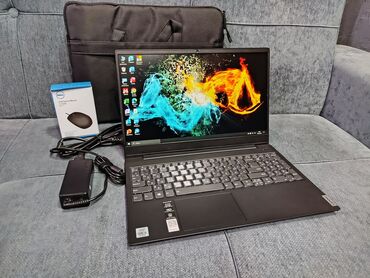 микрофон для игр: Ноутбук, Lenovo, 16 ГБ ОЭТ, Intel Core i5, 15.6 ", Жумуш, окуу үчүн, эс тутум SSD