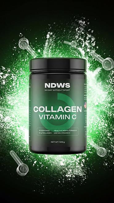 футболки с воротником: NDWS — спортивные добавки и витаминные комплексы - Collagen + Vitamin — 2