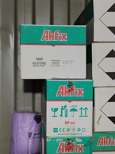Akfix 1100E Universal Silicone Sealant — универсальный силиконовый at lalafo.kg Akfix 1100E Universal Silicone Sealant — универсальный силиконовый
