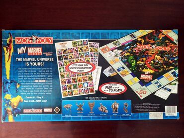Настольные игры: Монополия - Spider - Man и My Marvel Heroes. Редкое Издание 2006 г. на — 11
