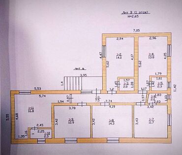 купить дом бишкеке: Дом, 204 м², 12 комнат, Риэлтор, Косметический ремонт