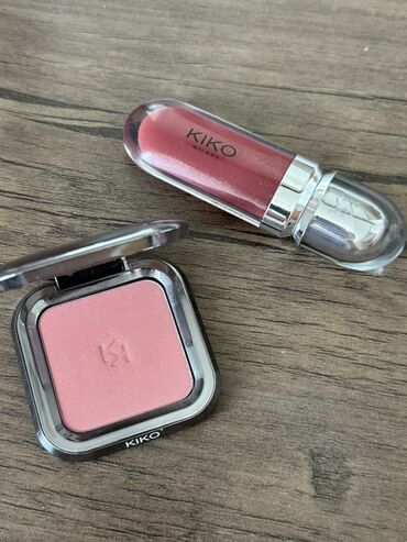 Косметика: KIKO Milano Румяна и Блеск для губ (набор) Продаю оригинальную